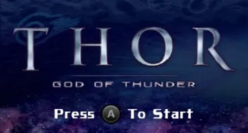 Thor God of Thunder (Usa) screen shot title